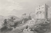 ISRAEL. Golden Gate, Jerusalem-Bartlett 1847 antique vintage print picture