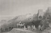 ISRAEL. Bethlehem-Bartlett 1847 old antique vintage print picture