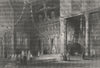 ISRAEL. Greek Church, Bethlehem-Bartlett 1847 old antique print picture