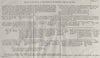 HAMPSTEAD MANOR. Hickes and Noel Family tree 1814 old antique print picture