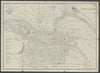 FRANCE. Lyons. Lyon. Town city plan 1882 old antique vintage map chart