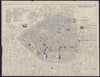 BRUSSELS. Brussel. Bruxelles. town city plan 1882 old antique map chart
