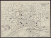 GERMANY. Frankfurt am Main. town city plan 1882 old antique map chart