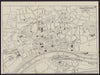 GERMANY. Frankfurt am Main. town city plan 1882 old antique map chart