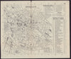 GERMANY. Berlin. town city plan 1882 old antique vintage map chart