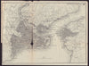 TURKEY. Constantinople. Istanbul. town city plan 1882 old antique map chart