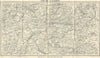 NORTH CENTRAL WALES. Ellesmere Bala Llangollen Wrexham Oswestry c1928 old map