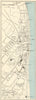 DEAL & WALMER vintage town/city plan. WARD LOCK c1960 old vintage map chart