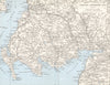 DUMFRIES Strathclyde Carlisle Stranraer Ayr Solway Firth Galloway 1975 old map