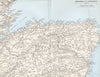 GRAMPIAN. Aberdeen Inverness Moray Firth Elgin. North East Scotland 1975 map