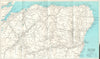 NORTH EAST SCOTLAND. Aberdeen Inverness Banff Moray Nairn Elgin 1964 old map