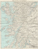 WESTERN SCOTLAND. Skye Mull Highlands Inverness-shire. WARD LOCK 1964 old map