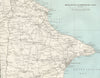 YORKSHIRE COAST Bridlington Flamborough Head Filey Hunmanby. WARD LOCK 1966 map