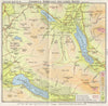 LAKE DISTRICT Crummock Ennerdale & Loweswater Fell. WARD LOCK 1971 old map