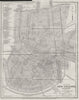 NEW ORLEANS, LOUISIANA. Antique City map Town Plan 1893 old chart