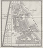 CHICAGO WORLD'S FAIR. World's Columbian Expo (1893) General plan 1893 old map
