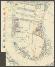 ISLE OF DOGS Booth poverty map Canary Wharf West India Docks Milwall 1902