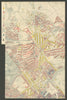 BOOTH POVERTY MAP St John's Wood Hampstead Maida Vale Belsize Park Swiss C 1902