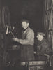 BORDEAUX WINE. Mis en bouteilles comme dans le bon vieux temps 1949 old print