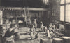 BORDEAUX WINE. Atelier de tonnellerie d'une vieille maison. Cooperage 1949