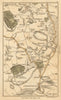 POTTERS BAR. Barnet,Welham Green,Monken Hadley,Borehamwood,N/S Mimms 1786 map