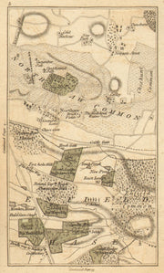 ENFIELD CHASE. Cockfosters,East Barnet,Southgate,Northaw,Potters Bar 1786 map