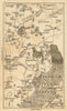 WALTHAM ABBEY. Loughton,Lower Nazeing,Sewardstone,High Beach,Wood Grn 1786 map