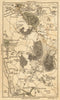 RUISLIP. Rickmansworth,Harefield,Ickenham,Northwood,Denham,Northolt 1786 map