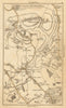 HENDON.Totteridge,Finchley,Hampstead,Cricklewood,Golders Green,Barnet 1786 map