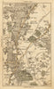 WOODFORD. Loughton,Chigwell,Chingford,Leytonstone,Wanstead,Ilford 1786 old map