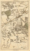 BRENTWOOD. Upminster, Little/Great Warley, Childerditch, Shenfield 1786 map