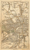 WEST END. Islington,Chelsea,Mayfair,Marylebone,Camden,Westminster 1786 old map