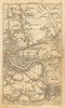 EAST END. Hackney,Hoxton,Stratford,Bow,City,Bermondsey,Isle of Dogs 1786 map