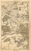 HOUNSLOW.Twickenham,Teddington,Hanworth,Hampton,Molesey,Thames Ditton 1786 map