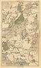 ESHER. Cobham,Walton-on-Thames,Stoke D'abernon,Bookham,Leatherhead 1786 map