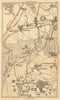SUTTON. Carshalton, Cheam, Woodmansterne, Banstead, Chipstead, Ewell 1786 map