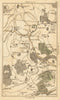 ORPINGTON. Chelsfield,Halsted,Chudham,Knockholt,Chevening,Sundridge 1786 map