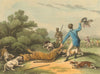 SOUTH AFRICA. Hunting a Panther at Saldanha. Dogs.  (Edward Orme)  1814 print
