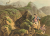 AUSTRIA. Chamois shooting in the Tyrol.  (Field Sports- Edward Orme)  1814