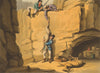 ALPS.Chamois Hunter's retreat.Rifles.Shooting(Field Sports-Edward Orme) 1814