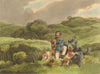 FINLAND. Finland Bear- hunting. Dogs.  (Field Sports- Edward Orme)  1814 print