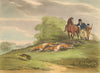 RUSSIA. Hare coursing fan- tailed Greyhound. Leather cap pantaloons (Orme)  1814