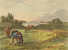 GERMANY. Netting Partridges disguised as Ox (Field Sports- Edward Orme)  1814