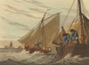 ENGLISH CHANNEL. Mackerel- fishing boats.  (Field Sports- Edward Orme)  1814
