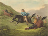 SOUTH AMERICA. Pions Gauchos Cowboys catching Wild Horses (Edward Orme)  1814