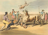 SPAIN BULL FIGHTING 6. Bull attacked by Dogs. Picadores. Chulos.  (Orme)  1814