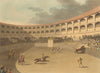 SPAIN BULL FIGHTING. View of a Spanish Bull Fight & amphitheatre (Orme)  1814