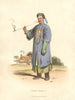 CHINA. Mandarin in Court Dress. Bird on breast plate. ALEXANDER  1814 print