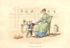 CHINA. Lady, Son. Head dress. Mutilated ft binding. ALEXANDER  1814 old print