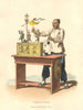 CHINA. A Raree (puppet) Show. (Alexander- Chinese dress & manners)  1814 print